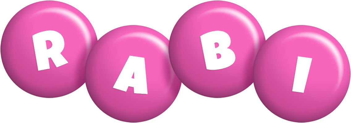 Rabi candy-pink logo