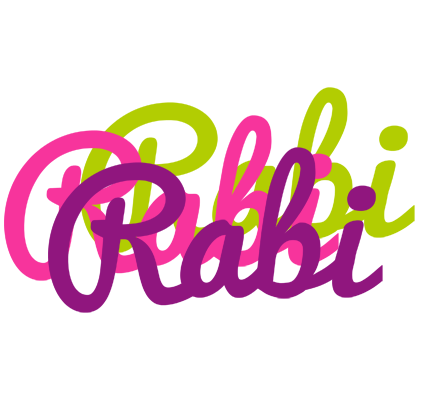 Rabi flowers logo