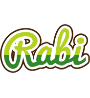 Rabi golfing logo