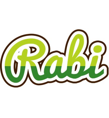 Rabi golfing logo