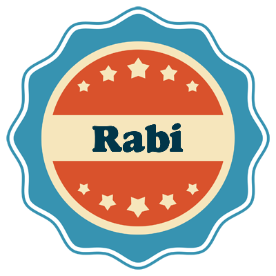 Rabi labels logo