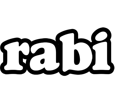 Rabi panda logo