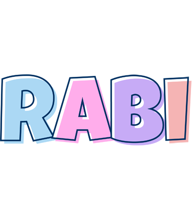 Rabi pastel logo