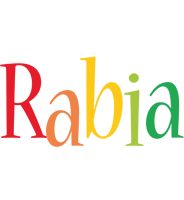 Rabia birthday logo