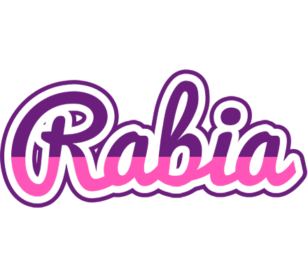 Rabia cheerful logo