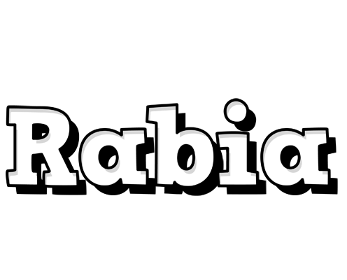 Rabia snowing logo