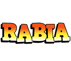 Rabia sunset logo