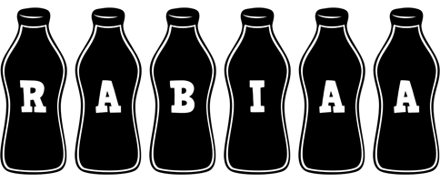 Rabiaa bottle logo
