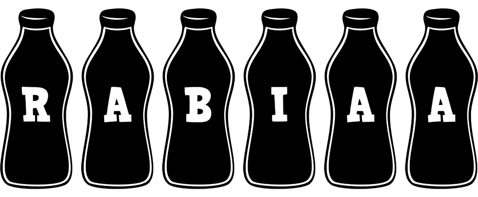 Rabiaa bottle logo