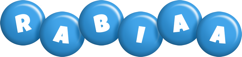 Rabiaa candy-blue logo