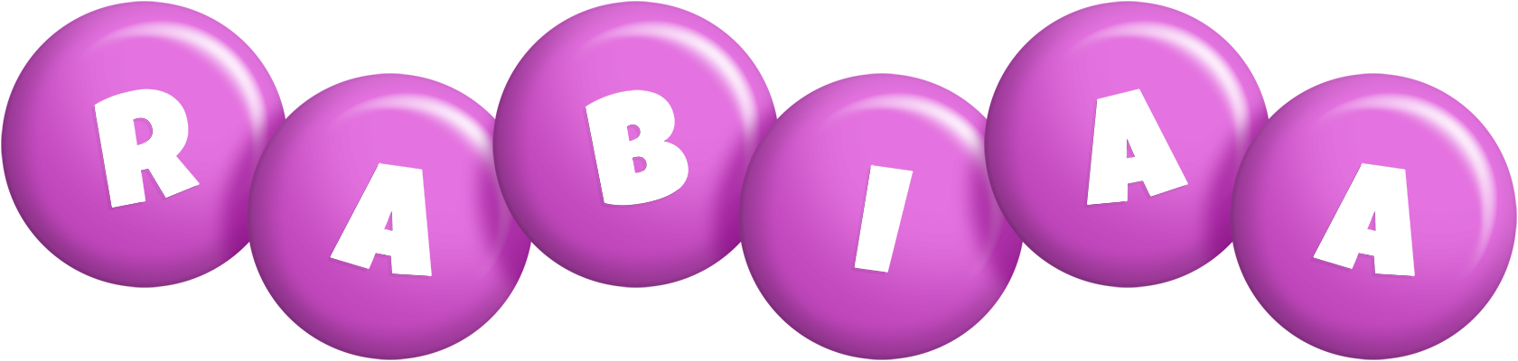Rabiaa candy-purple logo