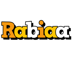 Rabiaa cartoon logo
