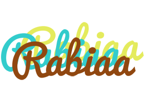 Rabiaa cupcake logo