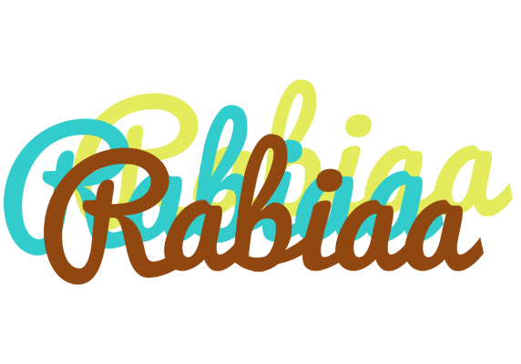 Rabiaa cupcake logo
