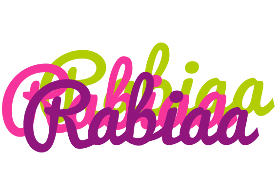 Rabiaa flowers logo