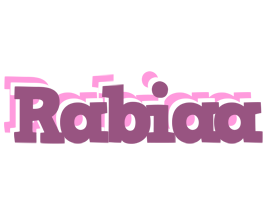 Rabiaa relaxing logo