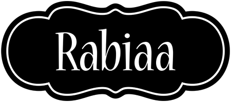 Rabiaa welcome logo