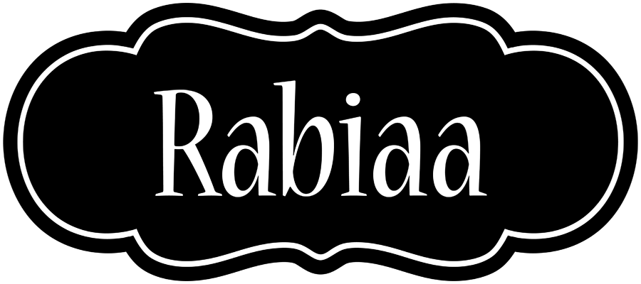 Rabiaa welcome logo