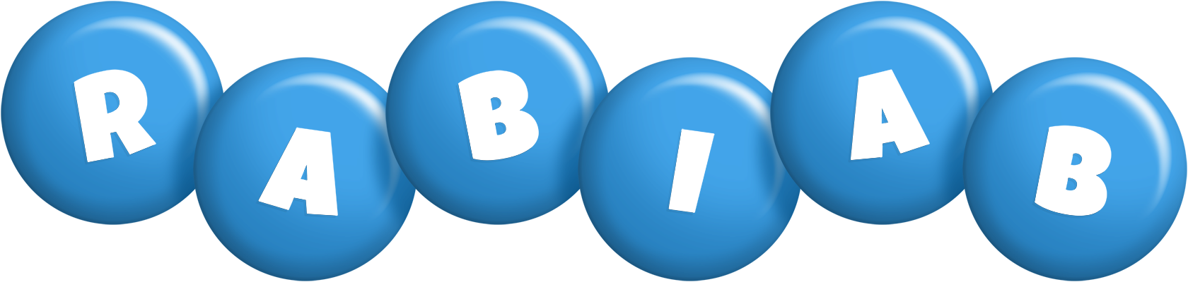 Rabiab candy-blue logo