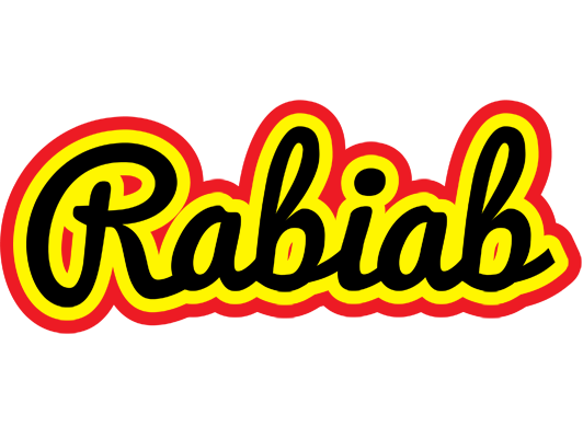 Rabiab flaming logo