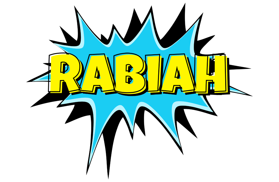 Rabiah amazing logo