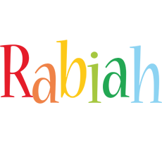 Rabiah birthday logo