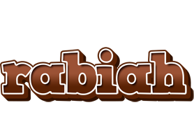 Rabiah brownie logo