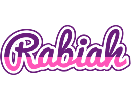 Rabiah cheerful logo