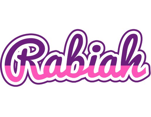 Rabiah cheerful logo