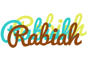 Rabiah cupcake logo