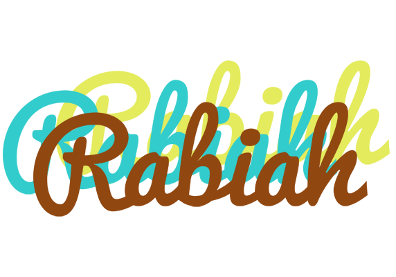 Rabiah cupcake logo