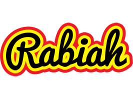 Rabiah flaming logo