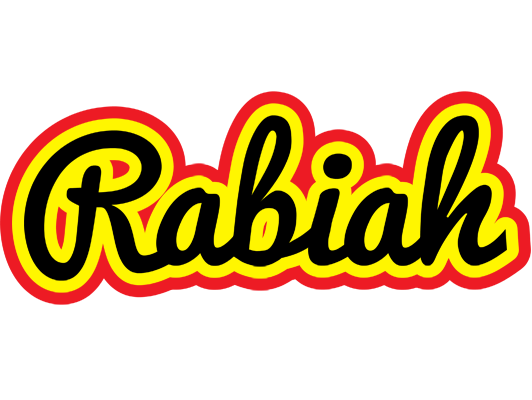 Rabiah flaming logo