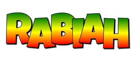 Rabiah mango logo