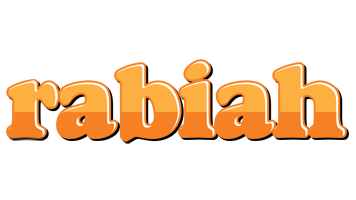 Rabiah orange logo