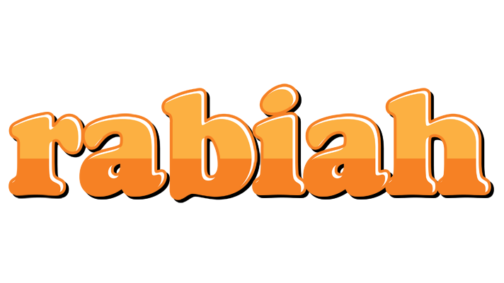 Rabiah orange logo