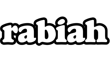 Rabiah panda logo