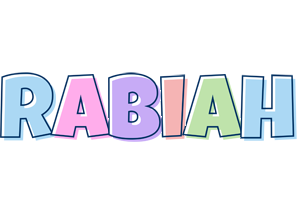 Rabiah pastel logo