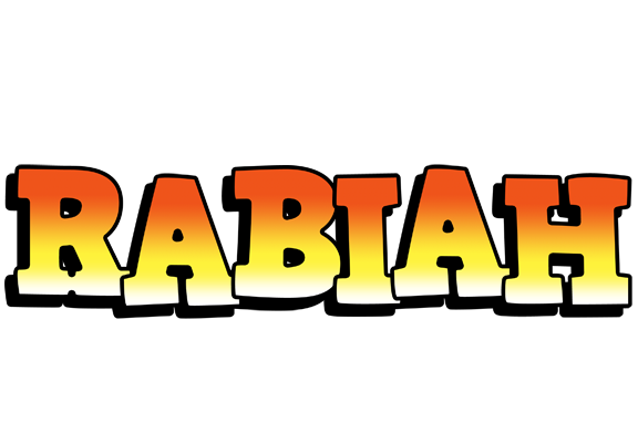 Rabiah sunset logo