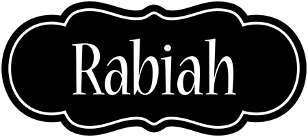 Rabiah welcome logo