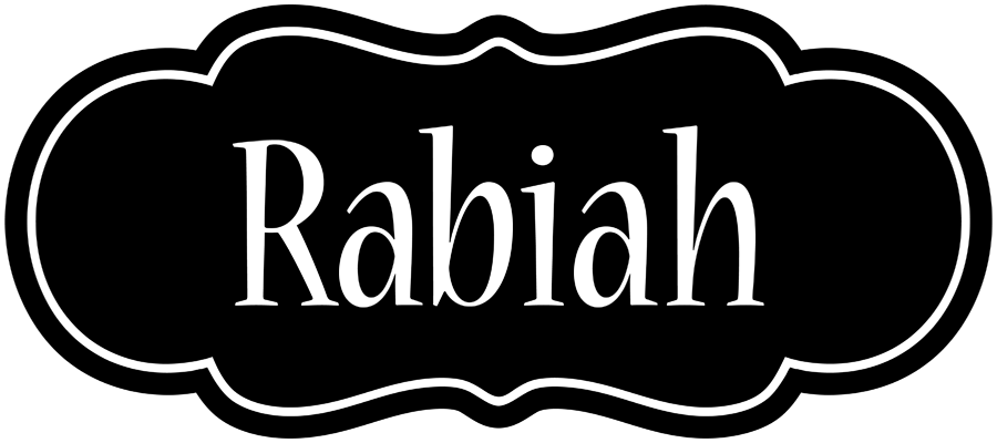 Rabiah welcome logo