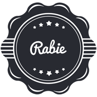 Rabie badge logo