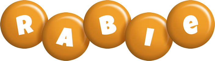 Rabie candy-orange logo
