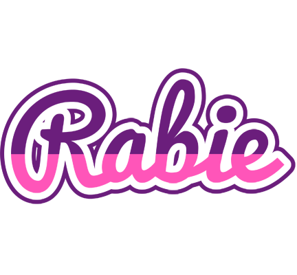 Rabie cheerful logo