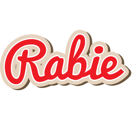 Rabie chocolate logo