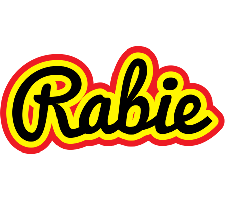 Rabie flaming logo