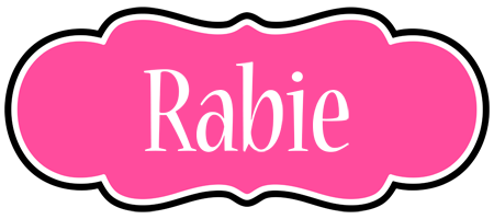 Rabie invitation logo