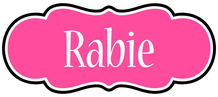 Rabie invitation logo