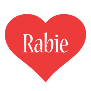 Rabie love logo