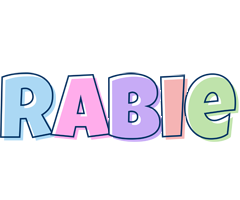 Rabie pastel logo